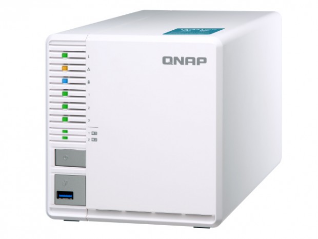 NVMe M.2 SSDを2台搭載できるSOHO向け3ベイNAS、QNAP「TS-351」