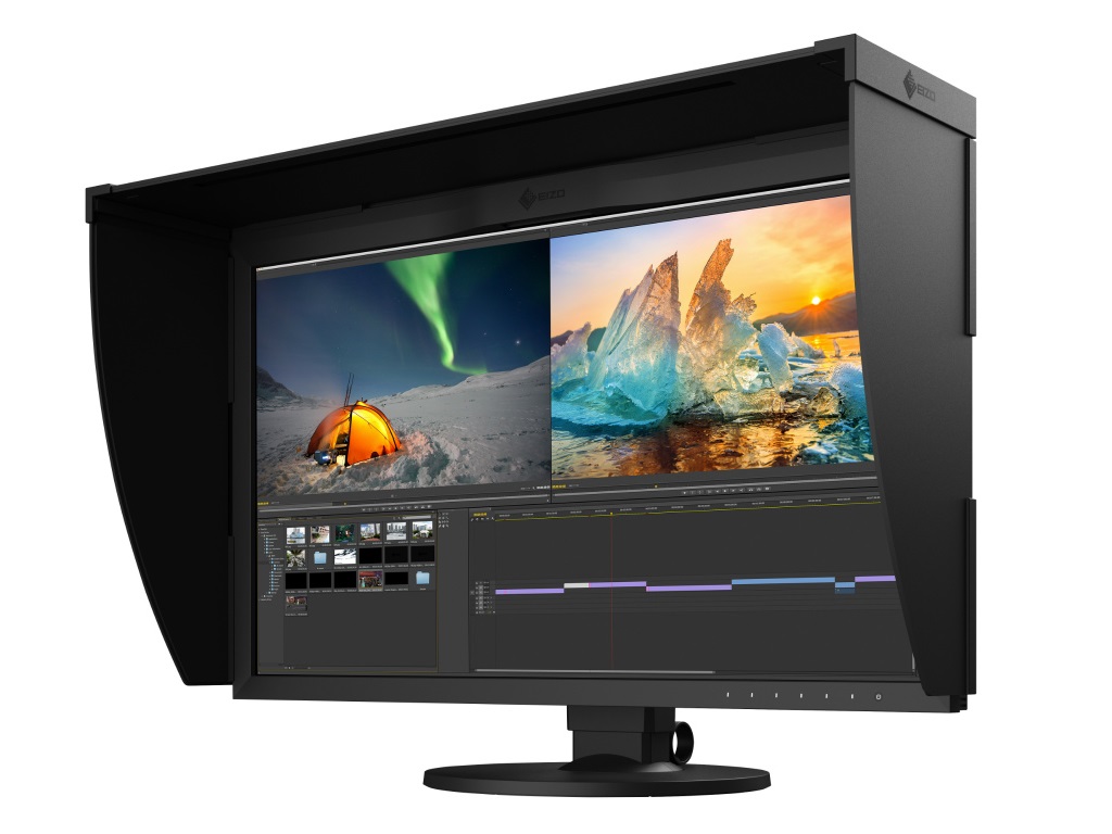 EIZO、AI機能を搭載したHDR対応クリエイター向けWQHD液晶「ColorEdge