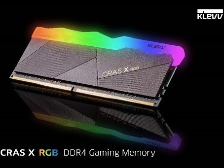 ESSENCORE、RGB LED対応のゲーマー向けDDR4メモリ「KLEVV CRAS X RGB」など2種