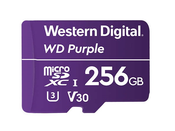 Western Digital、監視カメラ向け「WD Purple MicroSD」に256GBモデル追加