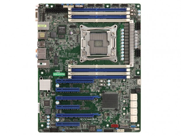 X299チップ採用のワークステーションマザー、ASRock Rack「X299 WS/IPMI」