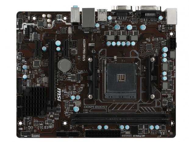 Athlon 200GEに最適なエントリーMicroATXマザー、MSI「A320M PRO-VD/S」