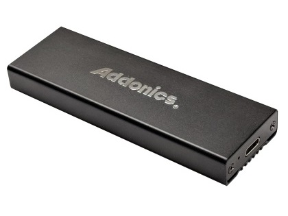 NVMe M.2 SSDをUSB3.1接続できるヒートシンク兼用ケース、Addonics「M2NVMU31」