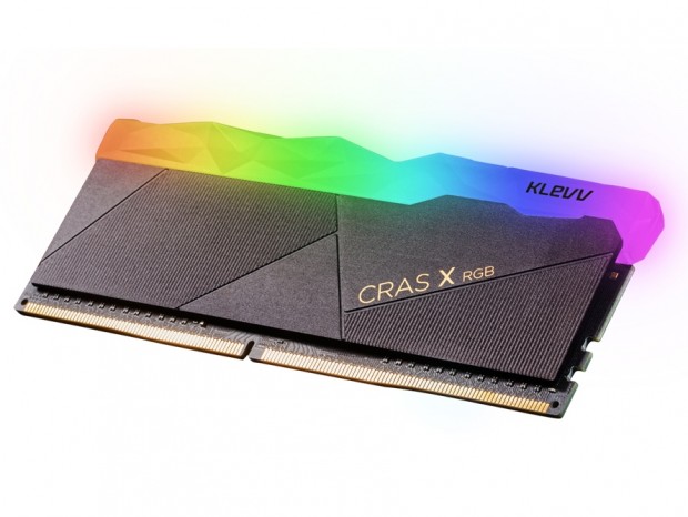 ESSENCORE、RGB LED対応のDDR4メモリ「KLEVV CRAS X RGB」国内取り扱い開始