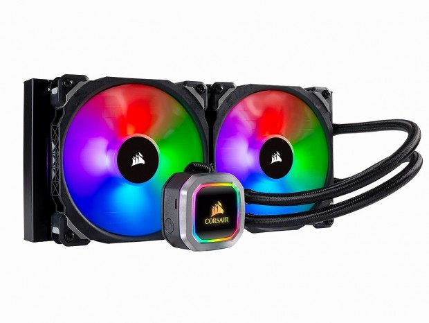 CORSAIR、全身アドレサブルRGBイルミ搭載オールインワン水冷「H115i RGB PLATINUM」