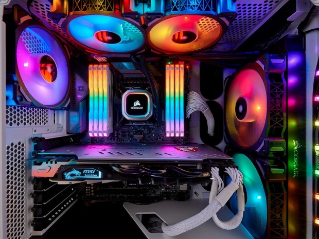 CORSAIR、全身アドレサブルRGBイルミ搭載オールインワン水冷「H115i RGB PLATINUM」