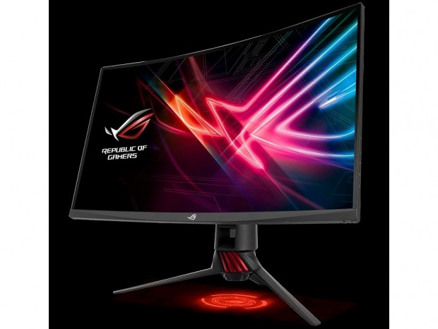 FreeSync 2 HDRに対応する32インチ曲面WQHD液晶、ASUS「ROG STRIX XG32VQR」