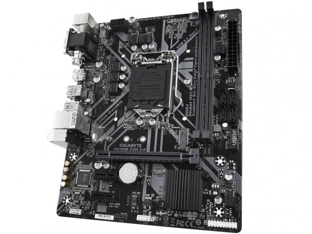 GIGABYTE、ULTRA DURABLE対応のエントリーMicroATXマザー「H310M S2H 2.0」発売