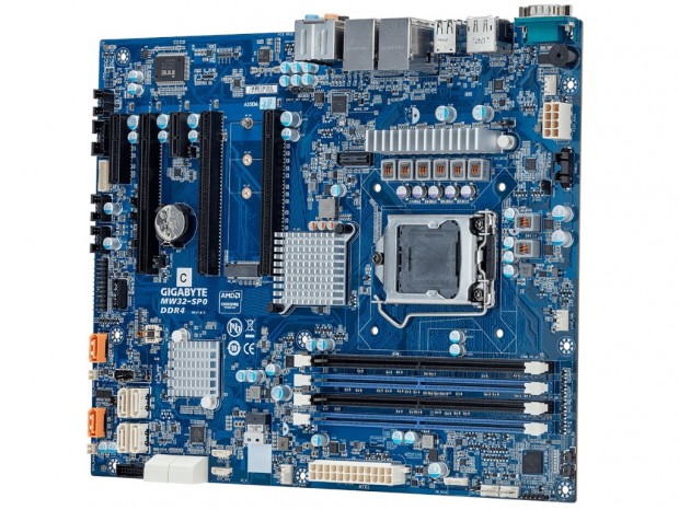 デュアルギガビットLAN搭載のビデオストリーミング向けWSマザー、GIGABYTE「MW32-SP0」