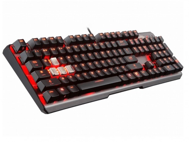 MSI、赤軸採用キーボード「Vigor GK60」と軽量マウス「Clutch GM50」21日発売