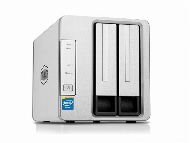 TerraMaster、4Kトランスコードも可能な2ベイエントリーNASキット「F2-221」