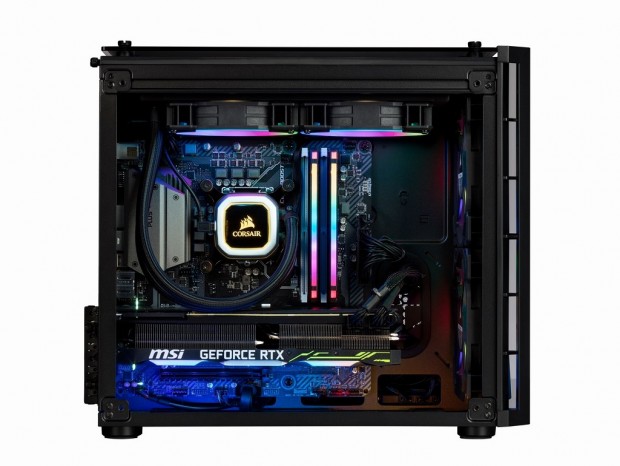 CORSAIR、「Crystal 280X」ベースのゲーミングマシン「VENGEANCE 5180 Gaming PC」