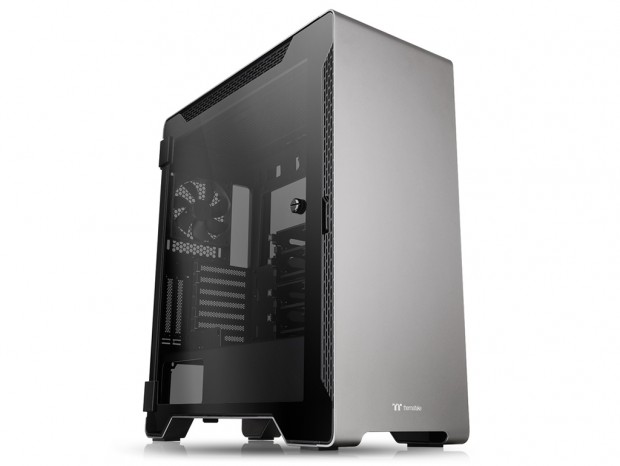 2面強化ガラスと2面アルミパネル採用のミドルタワー、Thermaltake「A500 TG」発売