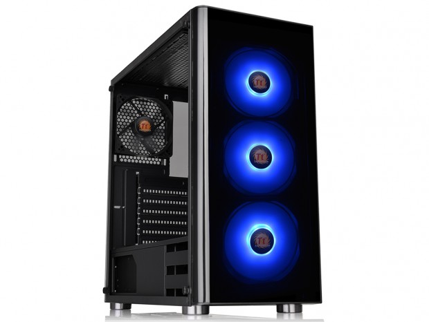 コストパフォーマンスに優れた強化ガラス採用ミドルタワー、Thermaltake「V200 TG」発売