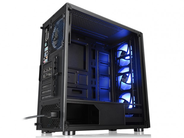 コストパフォーマンスに優れた強化ガラス採用ミドルタワー、Thermaltake「V200 TG」発売