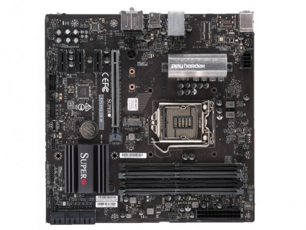SuperO、Xeon E-2100対応のゲーミングMicroATXマザー「C7C242-CB-M」シリーズ