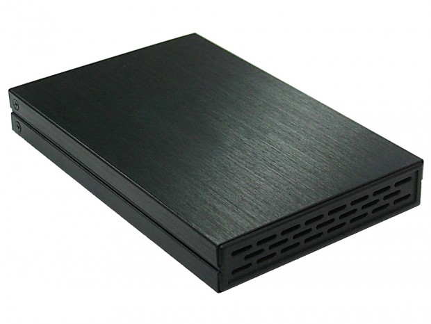 USB3.1 Gen.2対応の2.5インチSATA HDD/SSDケース、オウルテック「黒角」