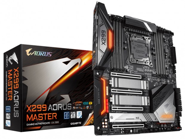 新Core Xシリーズに対応するハイエンドX299マザー、GIGABYTE「X299 AORUS MASTER」