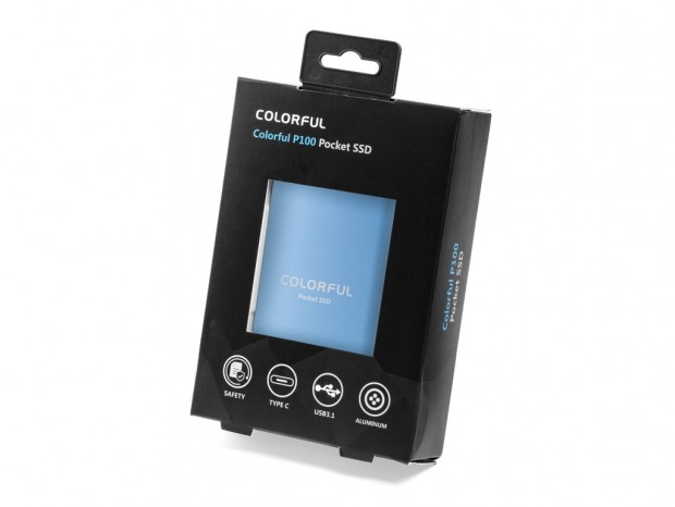 Colorful、容量1TBのUSB3.1 Gen.2対応ポータブルSSD「P100 1TB」
