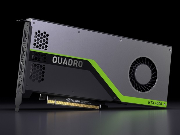NVIDIA、シングルスロットのレイトレーシングVGA「Quadro RTX 4000