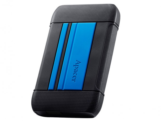 MIL規格とIP55準拠のタフネスポータブルHDD、Apacer「AC633」シリーズ