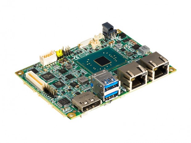 AxiomtekのPicoITXマザーボードにデュアルギガビットLAN搭載モデルが登場