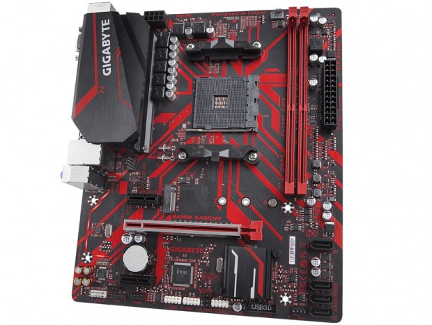 ハイブリッドデジタル電源搭載のゲーミングMicroATX、GIGABYTE「B450M GAMING」