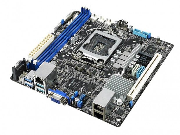 Xeon E-2100対応のサーバー向けMini-ITXマザーボード、ASUS「P11C-I」