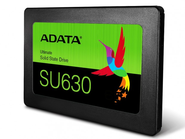 ADATA、3D QLC NAND採用のエントリーSATA3.0 SSD「SU630」シリーズ