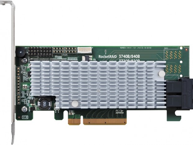 12Gbps SAS/SATA両対応の8ポートRAIDコントローラ、HighPoint「Rocket RAID 3720A」