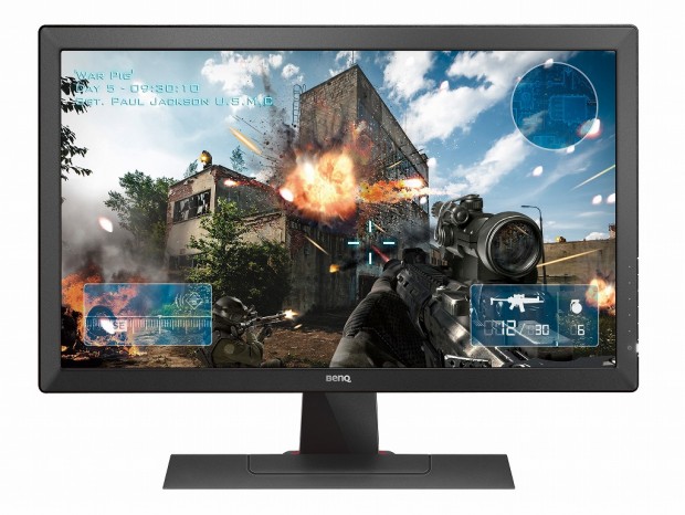 プロゲーマー監修のゲーミングモードを搭載するフルHD液晶、ベンキュー「RL2455S」
