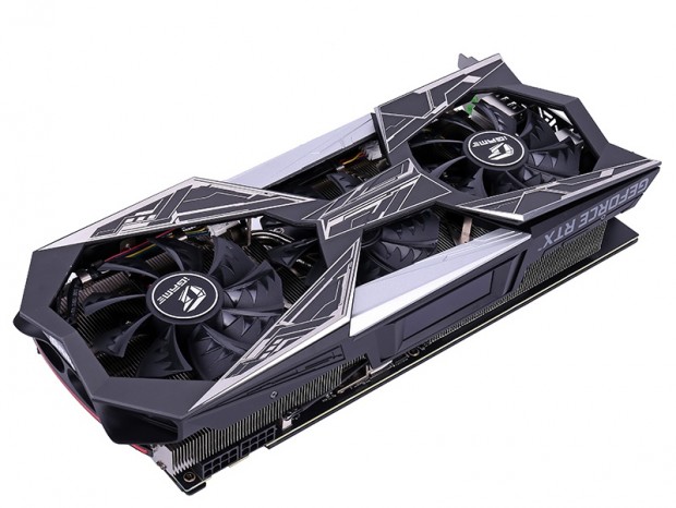 Colorful、大型3連ファンクーラーを搭載する「iGame GeForce RTX 2070 Vulcan X OC」