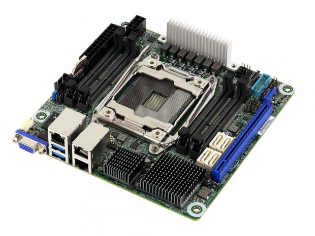 Xeon W対応のサーバー向けMini-ITXマザーボード、ASRock Rack「C422