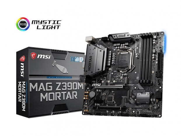 MSI、機能充実のカジュアルゲーマー向けMicroATXマザー「MAG Z390M MORTAR」