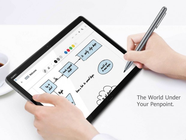 2,048段階筆圧感知ペン対応の10.1インチタブレット「HUAWEI MediaPad M5 lite」