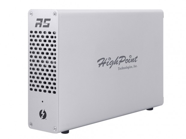 Thunderbolt 3接続のPCI-Express3.0エンクロージャー、HighPoint「RS6661A」