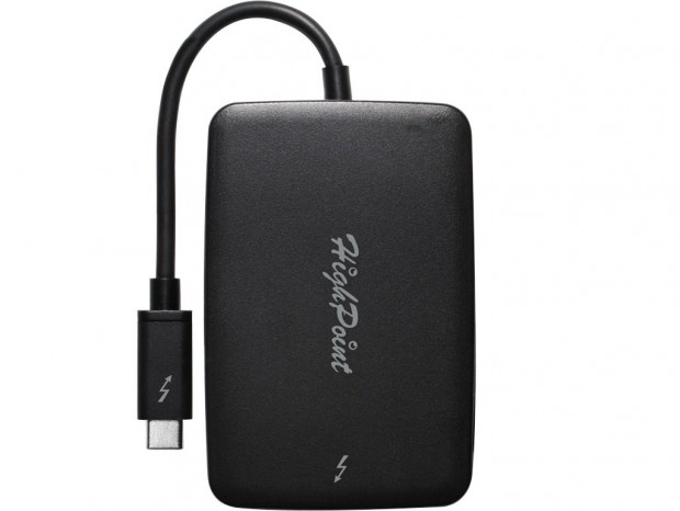 Thunderbolt機器をThunderbolt 3に変換するアダプタ、HighPoint「TB3-LADP-TB2」