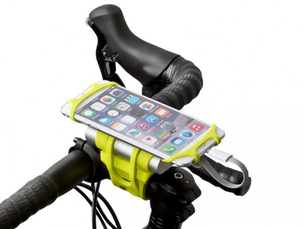 ユニーク、自転車にスマホとバッテリーをまとめて装着できるサイクリスト向けホルダー発売