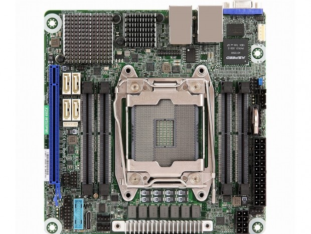 Core X対応のMini-ITXマザーボード、ASRock Rack「X299 WSI/IPMI」