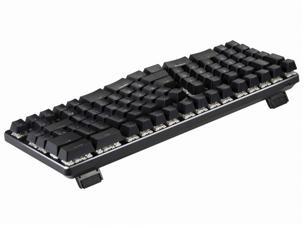 RGBに輝くエルゴデザインのミニキーボード、Spire「ERGO KEYBOARD」