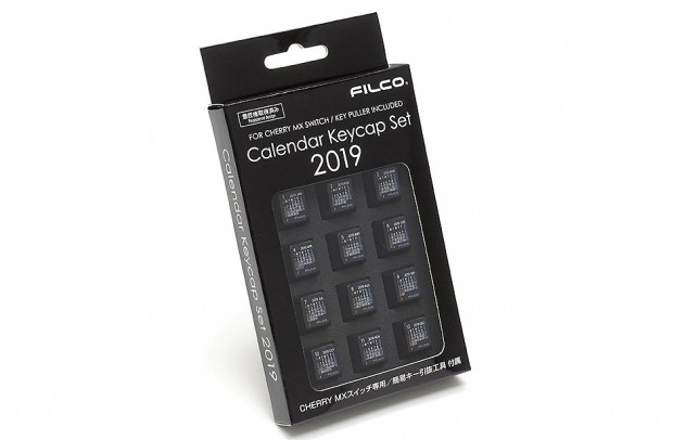 2019年版カレンダーをキーボードに仕込む。「Calendar Keycap Set」がダイヤテックから