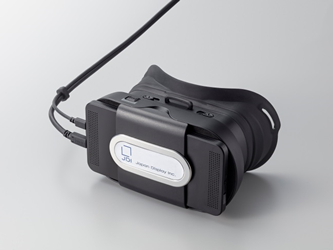 ジャパンディスプレイ、映像視聴特化の高精細VRヘッドマウントディスプレイを開発