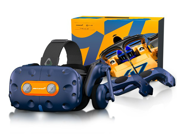レーシングファン待望。マクラーレン特別仕様の「VIVE Pro」発売開始