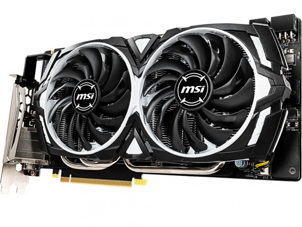 GDDR5Xメモリを搭載するGTX 1060 OC、MSI「GeForce GTX 1060 ARMOR 6GD5X OC」