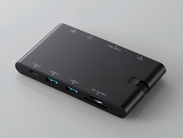 エレコム、Power Deliveryにも対応するUSB Type-Cドッキングステーション計6モデル