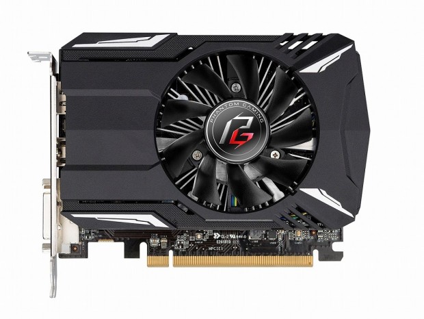 Mini-ITXケースに収まるショート設計のミドルグラフィックス「PG Radeon RX560 4G」