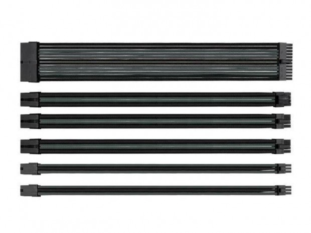 MOD PCに便利なスリーブ延長ケーブル、Thermaltake「TtMod Sleeve Cable」