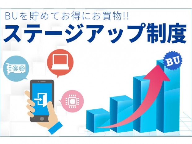 ドスパラ、最大5％ポイント還元などさまざまな特典が受けられる「ステージアップ制度」導入
