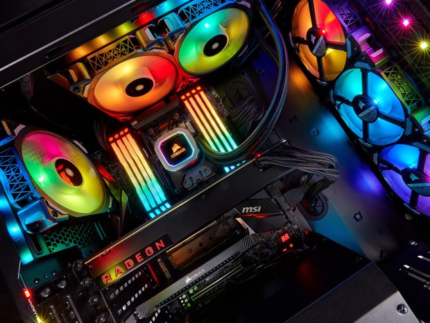 TR4をサポートするRGB LED内蔵簡易水冷、CORSAIR「Hydro RGB PLATINUM」シリーズ