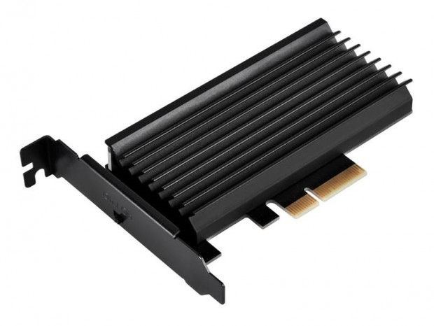 LEDイルミネーション対応のヒートシンク付きM.2変換カード、SilverStone「ECM24」